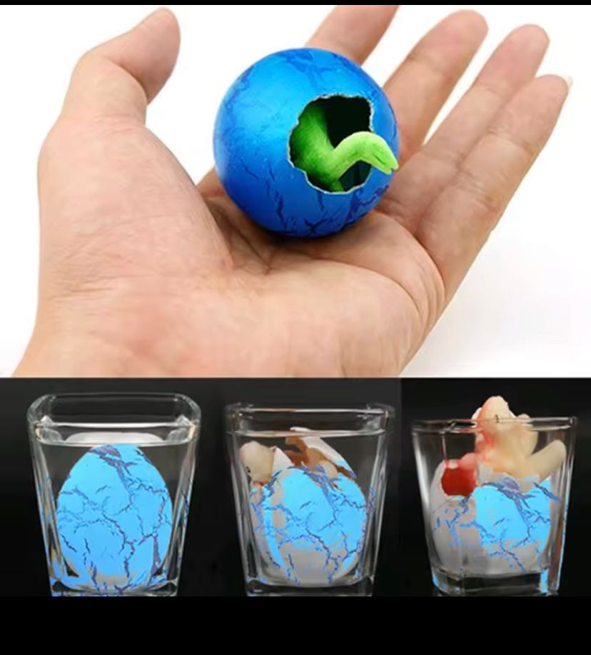 Huevo De Dinosaurio Crece En El Agua SKU